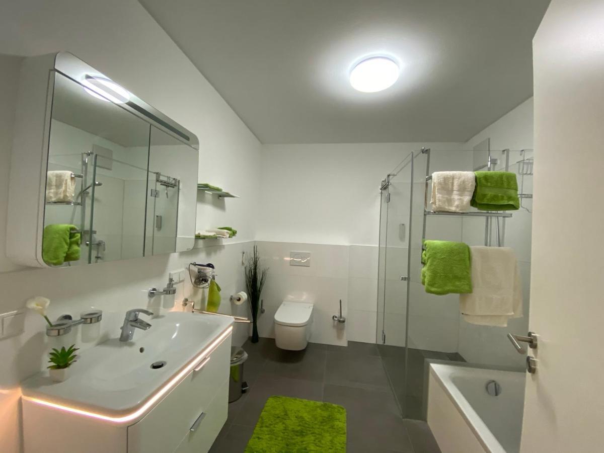 Panorama Penthouse Apartment Mit Klima Und Whirlpool Fuer Bis Zu 6 Personen Франкенталь Екстер'єр фото