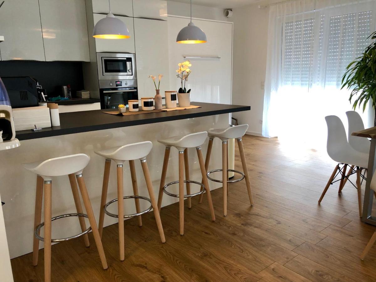 Panorama Penthouse Apartment Mit Klima Und Whirlpool Fuer Bis Zu 6 Personen Франкенталь Екстер'єр фото