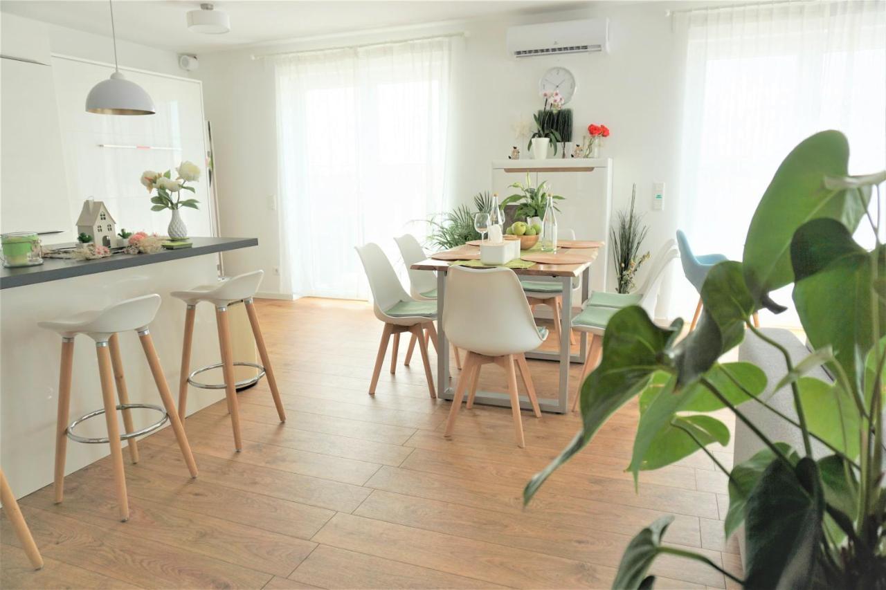 Panorama Penthouse Apartment Mit Klima Und Whirlpool Fuer Bis Zu 6 Personen Франкенталь Екстер'єр фото